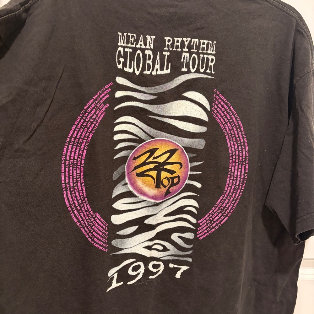 Zz Top Vintage Tour Shirt View 4